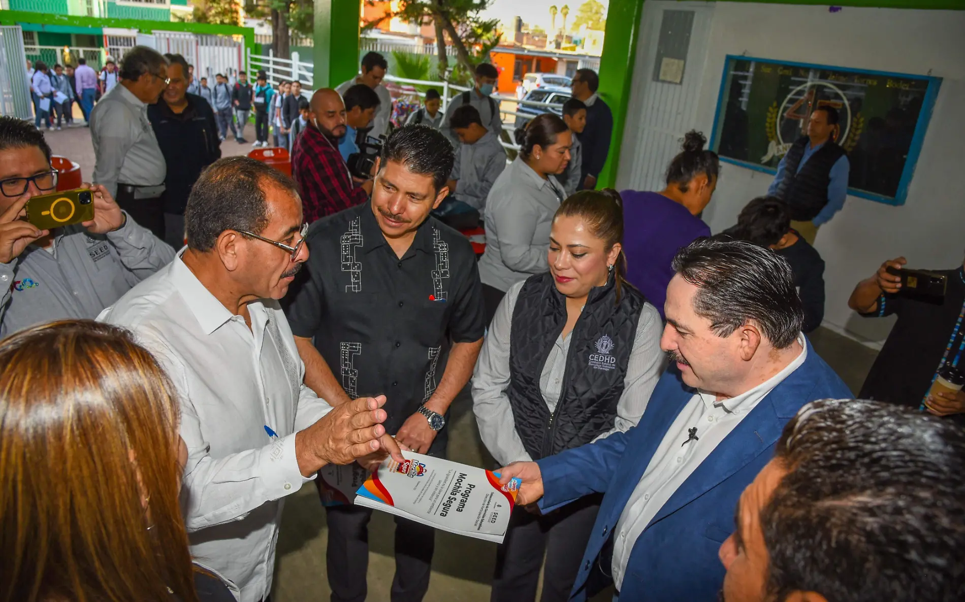 Con “Mochila Segura”, Gobierno de Esteban fortalece prevención en las escuelas